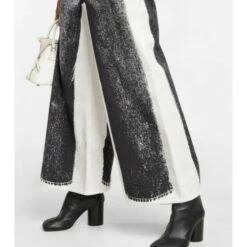 MM6 Maison Margiela Printed Straight Jeans -Oséree Shop unnamed file 1000