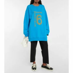 MM6 Maison Margiela Oversized Cotton Sweatshirt