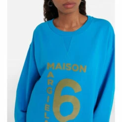 MM6 Maison Margiela Oversized Cotton Sweatshirt -Oséree Shop unnamed file 1007