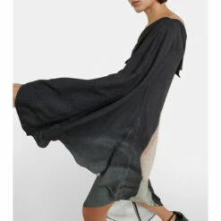 MM6 Maison Margiela Printed One-shoulder Midi Dress -Oséree Shop unnamed file 101