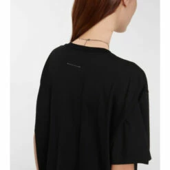 MM6 Maison Margiela Logo Cotton Jersey T-shirt -Oséree Shop unnamed file 1021