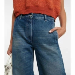 MM6 Maison Margiela High-rise Flared Jeans -Oséree Shop unnamed file 1024