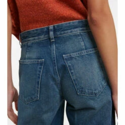 MM6 Maison Margiela High-rise Flared Jeans -Oséree Shop unnamed file 1025