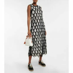 MM6 Maison Margiela Leather And Suede Sneakers