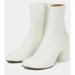 MM6 Maison Margiela Anatomic 70 Leather Ankle Boots -Oséree Shop unnamed file 1034