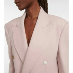 MM6 Maison Margiela Double-breasted Wool-blend Coat -Oséree Shop unnamed file 1038