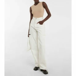 MM6 Maison Margiela Leather Ballet Flats