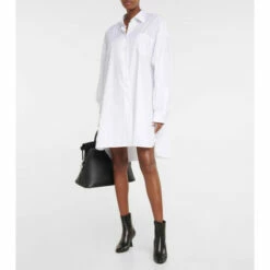 MM6 Maison Margiela Leather Ankle Boots