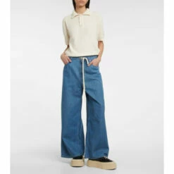 MM6 Maison Margiela Leather And Suede Platform Sneakers