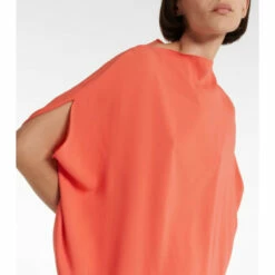 MM6 Maison Margiela Draped Satin Top -Oséree Shop unnamed file 163