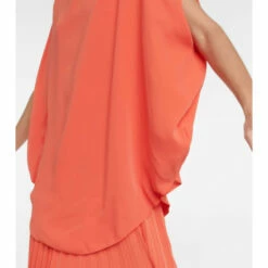 MM6 Maison Margiela Draped Satin Top -Oséree Shop unnamed file 164