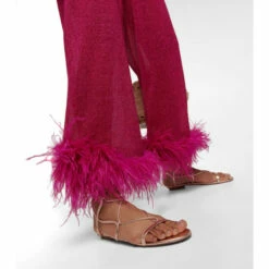 Oséree Lumière Plumage Wide-leg Pants -Oséree Shop unnamed file 169