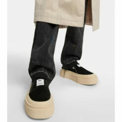 MM6 Maison Margiela Suede Platform Slip-on Sneakers -Oséree Shop unnamed file 180