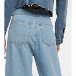 MM6 Maison Margiela High-rise Wide-leg Jeans -Oséree Shop unnamed file 199