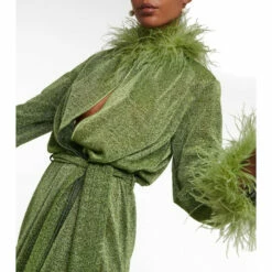 Oséree Lumière Plumage Kaftan -Oséree Shop unnamed file 202