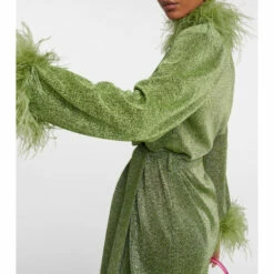 Oséree Lumière Plumage Kaftan -Oséree Shop unnamed file 203