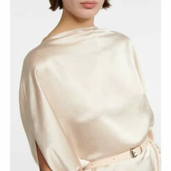 MM6 Maison Margiela Satin Midi Dress -Oséree Shop unnamed file 207