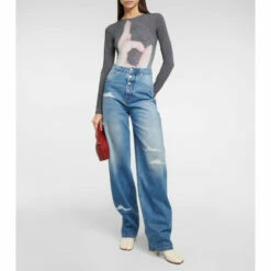 MM6 Maison Margiela Printed Bodysuit