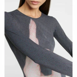 MM6 Maison Margiela Printed Bodysuit -Oséree Shop unnamed file 223