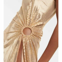 Oséree One-shoulder Lamé Gown -Oséree Shop unnamed file 227