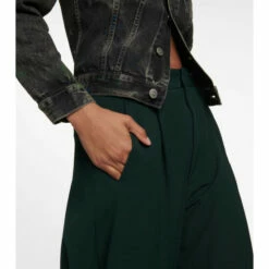 MM6 Maison Margiela Wide-leg Pleated Pants -Oséree Shop unnamed file 231