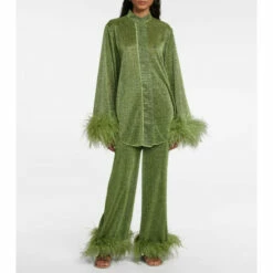 Oséree Lumière Plumage Shirt