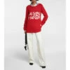MM6 Maison Margiela Logo Cotton-blend Sweater