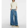 MM6 Maison Margiela Mid-rise Wide-leg Jeans