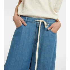 MM6 Maison Margiela Mid-rise Wide-leg Jeans 7 MM6 Maison Margiela Mid-rise Wide-leg Jeans -Oséree Shop unnamed file 299