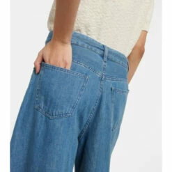 MM6 Maison Margiela Mid-rise Wide-leg Jeans 9 MM6 Maison Margiela Mid-rise Wide-leg Jeans -Oséree Shop unnamed file 301