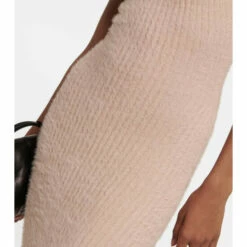 MM6 Maison Margiela Ribbed-knit Midi Dress -Oséree Shop unnamed file 309