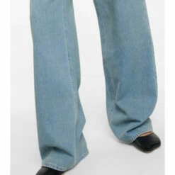 MM6 Maison Margiela High-rise Wide-leg Jeans -Oséree Shop unnamed file 333