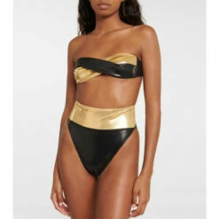 Oséree Laminated Eco Twist Bikini