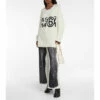 MM6 Maison Margiela Logo Cotton-blend Sweater