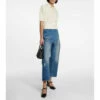 MM6 Maison Margiela High-rise Wide-leg Jeans