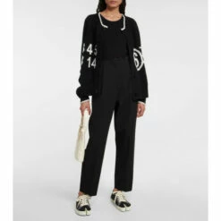 MM6 Maison Margiela Cotton-blend Cardigan