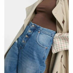 MM6 Maison Margiela High-rise Wide-leg Jeans -Oséree Shop unnamed file 379