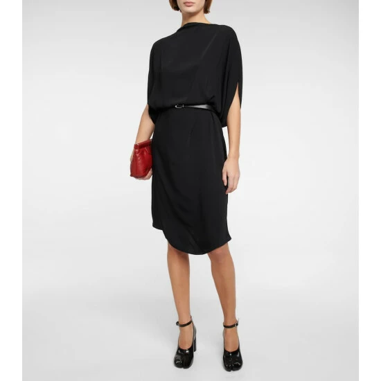 MM6 Maison Margiela Satin Midi Dress 1 MM6 Maison Margiela Satin Midi Dress