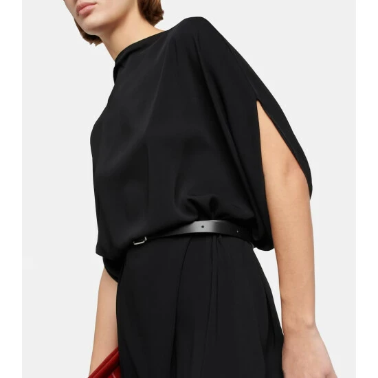 MM6 Maison Margiela Satin Midi Dress 3 MM6 Maison Margiela Satin Midi Dress - Image 3