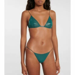 Oséree Lamé Triangle Bra And Briefs Set -Oséree Shop unnamed file 492