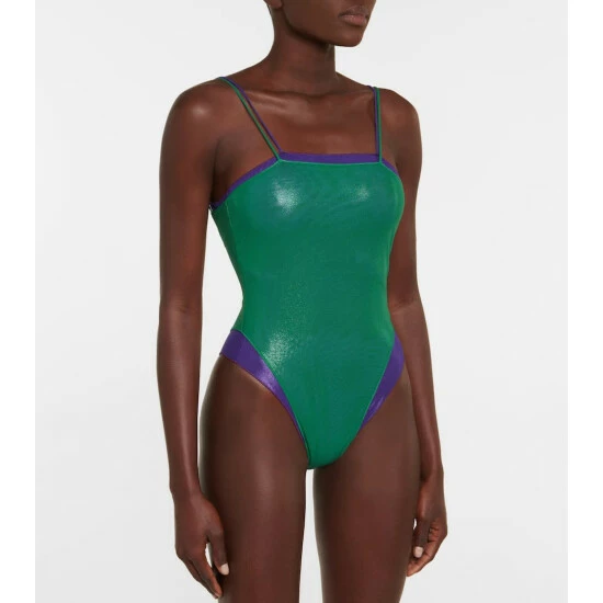 Oséree Lamé One-piece Swimsuit 1 Oséree Lamé One-piece Swimsuit