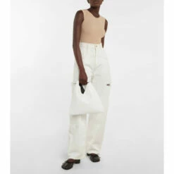 MM6 Maison Margiela Japanese Medium Faux Leather Tote -Oséree Shop unnamed file 502