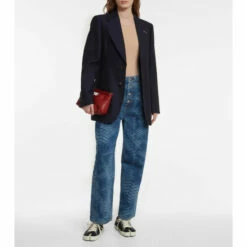 MM6 Maison Margiela High-rise Wide-leg Jeans