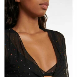 Oséree Gem Embellished Mesh Shrug -Oséree Shop unnamed file 544