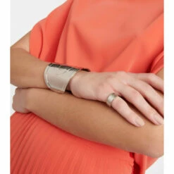 MM6 Maison Margiela Logo-engraved Ring