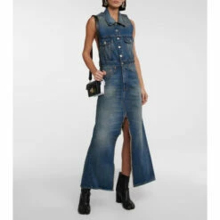 MM6 Maison Margiela Denim Maxi Dress