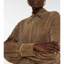 Oséree Lumière Metallic Shirt -Oséree Shop unnamed file 586