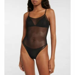 Oséree Basic Mesh Bodysuit