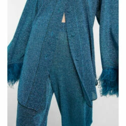 Oséree Lumière Plumage Wide-leg Pants -Oséree Shop unnamed file 690