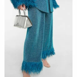 Oséree Lumière Plumage Wide-leg Pants -Oséree Shop unnamed file 692